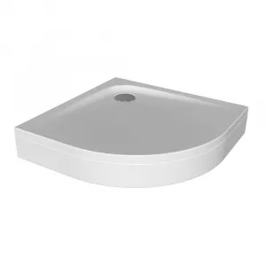 KolpaSan Cadita pentru dus semirotunda Evelin R cu masca 90x90 cm