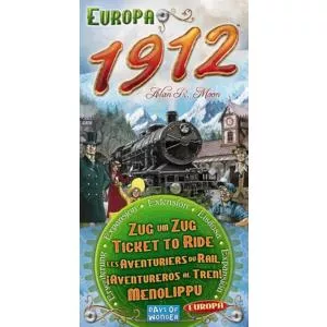 Days of Wonder Ticket to Ride Europe: Europa 1912 Expansion Pack