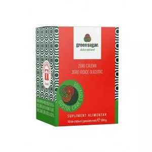Laboratoarele Remedia Indulcitor Natural Green Sugar 50 Sticks