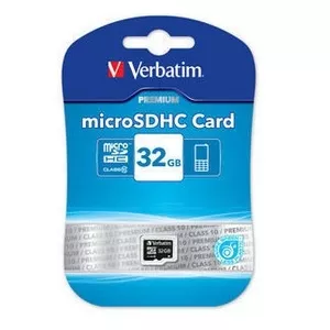 Verbatim Micro SDHC 32GB - Class 10 44013