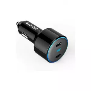Anker PowerDrive+ III Duo, 48W, 2x USB-C, PowerIQ 3.0, PowerDelivery, Black A2725H11