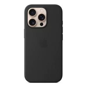 Apple iPhone 16 Pro Max Silicone Case with MagSafe – Black