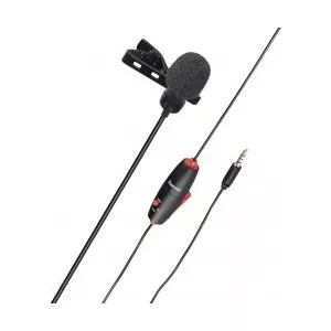 HAMA Microfon tip lavaliera Smart Negru 4634