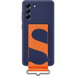 Samsung Husa TPU Galaxy S21 FE 5G, Strap, Bleumarin EF-GG990TNEGWW