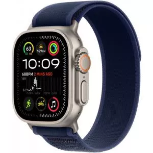 Apple Watch Ultra 2 Natural with Blue Trail Loop - M/L