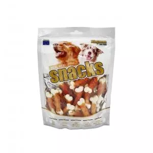 Magnum Recompense pentru caini, oase calciu invelite cu pui,  250g