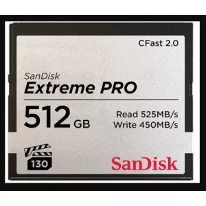 Sandisk Extreme PRO , CFast 2.0, 512GB SDCFSP-512G-G46D