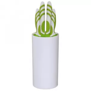 Xavax Set cutite cu suport, 111543, OS, verde