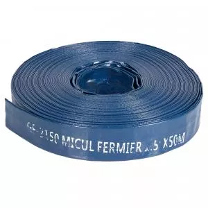 Micul Fermier Furtun apa refulare Flat PVC, 1,5 inch, 50 m GF-2150