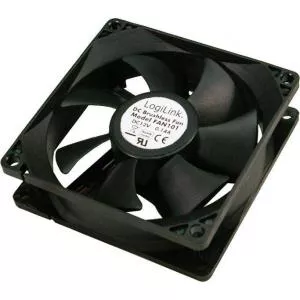 LogiLink PC case cooler 80 x 80 x 25 mm, black FAN101