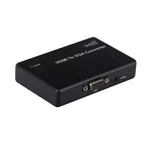Well Convertor HDMI la VGA, stereo, Full HD