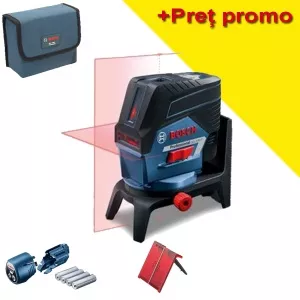 Bosch GCL 2-50 C + RM 2 Nivela laser cu linii (20 m) cu Bluetooth + Suport rotativ