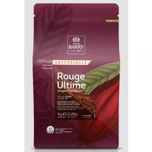 Cacao Barry Cacao Pudra Alcalinizata 20-22%, Rouge Ultimate, 1 kg, Origine Cameroon