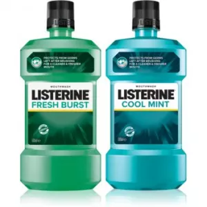 Listerine Fresh Burst + Cool Mint Duopack apă de gură 2x500 ml