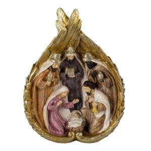 Clayre & Eef Figurine religioase din polirasina 14 cm x 7 cm x 19 h