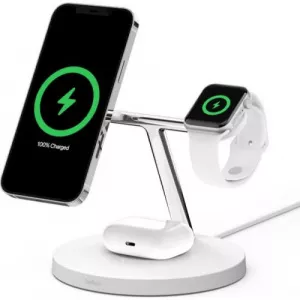 Belkin MagSafe 3-in-1, 15W, White WIZ009VFWH
