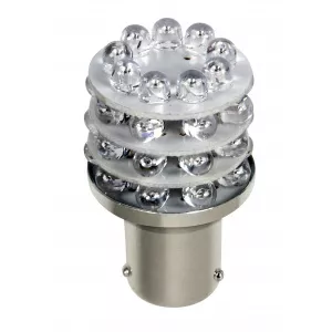 Lampa Bec Multi-Led 36Led 12V - PY21W Semnalizare BAU15s asim 1buc - Portocaliu Garage AutoRide