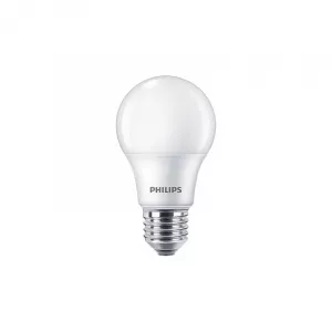 Philips Set   4 becuri LED A60 E27 8W (60W) 806 lumeni lumina alba calda (2700K)