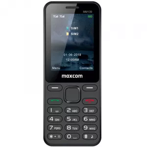 Maxcom MM139, Dual SIM, Black