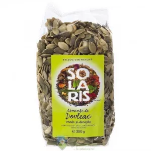 Solaris Plant Seminte de dovleac crude, decojite 300 gr
