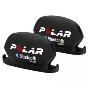 Polar Set senzori de viteza Bluetooth Smart si de cadenta Bluetooth Smart pentru bicicleta (Negru)