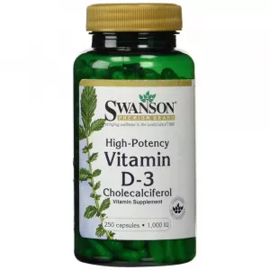 Swanson Vitamin D-3 1000 IU 250caps