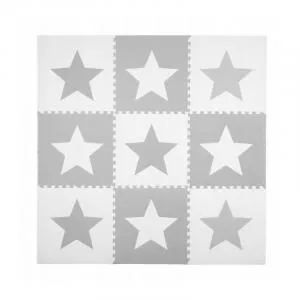 Ricokids Salteluta 180 X 180 cm 7502 - Gri cu stele
