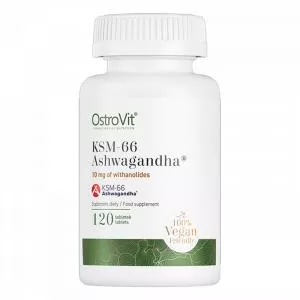 Ostrovit KSM-66 Ashwagandha, 120 tablete