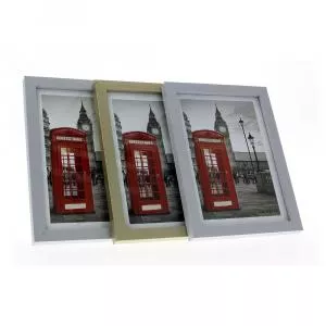 Procart Rama foto, 30x40 cm, fixare perete, format fotografii A3 Argintiu