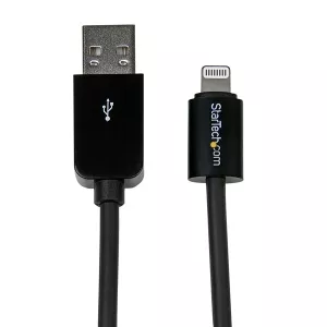 StarTech.com USB to Lightning Cable - Apple MFi Certified - Long - 3 m (10 ft.) - Black USBLT3MB