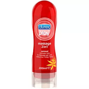 Durex Lubrifiant Play Massage 2 in 1 Sensual, 200 ml