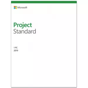 Microsoft Project Standard 2019, 32/64-bit, Engleza, Medialess Retail 076-05795