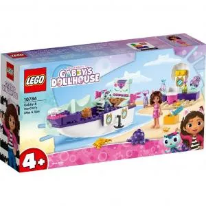 LEGO Barca cu spa a lui Gabby și a Pisirenei 10786