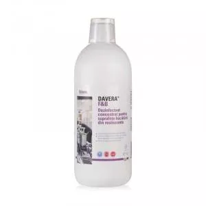 Klintensiv DAVERA® F&B - Dezinfectant concentrat pentru suprafetele din bucatariile restaurantelor, 1 litru