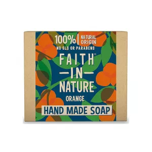 faith in nature Sapun Natural Solid cu Portocala, 100 gr
