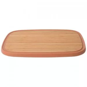 BergHOFF Tocator mare, 37x27cm, baza antialunecare, Bambus, Portocaliu 3950085