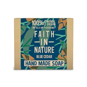 faith in nature Sapun Natural Solid cu Cedru Albastru, 100 gr