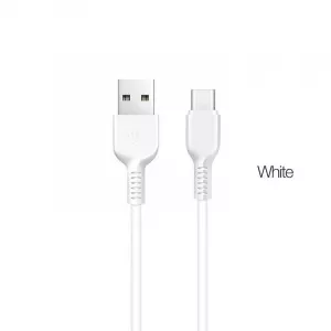 Hoco Cablu Type-C X20 3m WH