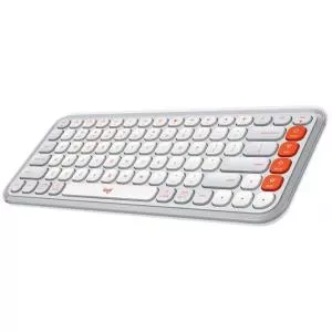 Logitech Pop Icon Keys US Off-White&Orange