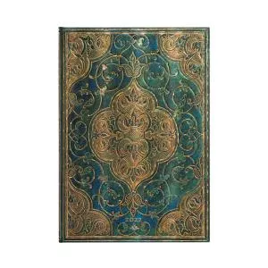 Paperblanks Agenda 2022 - Grande, Vertical - Turquoise Chronicles