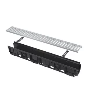 Alca Plast Rigola exterioara de 1000 mm cu rama din plastic integrata