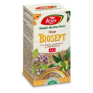 Fares Biosept Sirop cu Miere, Vitamina C si Propolis (A13) 100ml