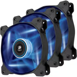 Corsair CO-9050084-WW, 3 buc, 120mm, LED Albastru (Negru)