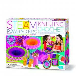 4M Kit stiintific - tricotat si crosetat, steam kids