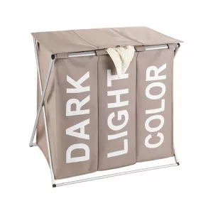 Wenko Cos cu capac pentru rufe Trio 118 L