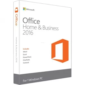 Microsoft Office Home and Business 2016, 32/64bit,  Engleza, FPP/Medialess T5D-02374