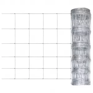 vidaXL Gard de grădină, argintiu, 50x0,8 m, oțel zincat 149482