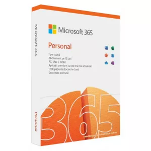 Microsoft 365 Personal, Romana, 1 an, 1 utilizator, P8, Retail