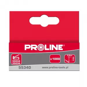 Proline Capse otel Tip-E cui 14mm, 1000/set 55344