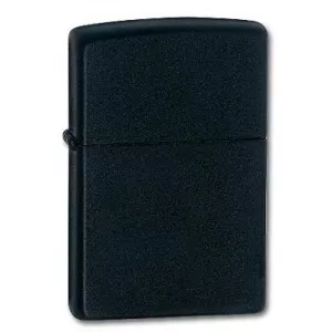 Zippo Black Matte 218